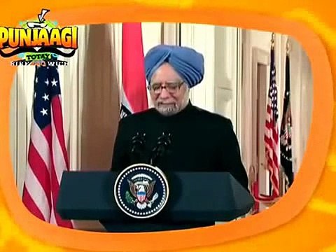 Indian PM Manmohan Singh funny clip