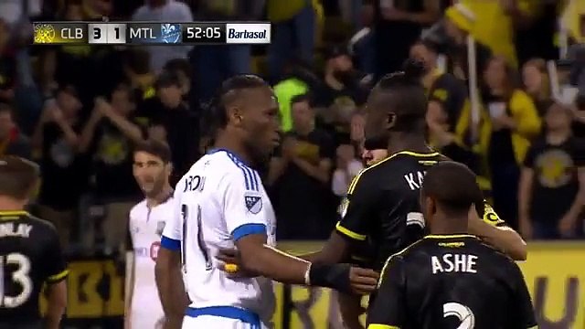 Federico Higuain 2nd Goal - Columbus Crew SC 4-1 Montreal Impact -7-5-2016 MLS