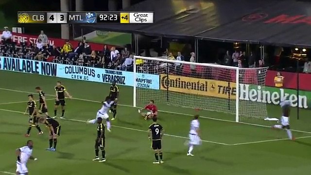Dominic Oduro Goal - Columbus Crew SC 4-4 Montreal Impact -7-5-2016 MLS