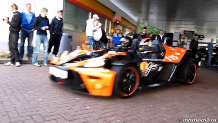 Gumball 3000 2010 Cars passing Dutch border Hazeldonk