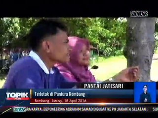 Pesona Pantai Jatisari di Pesisir Pantura