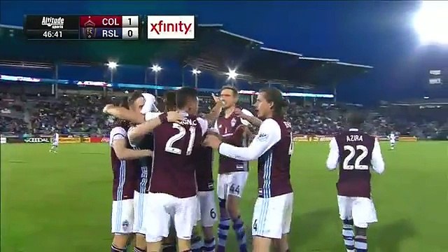 Jermaine Jones Goal - Colorado Rapids 1-0 Real Salt Lake - 07-05-2016 MLS