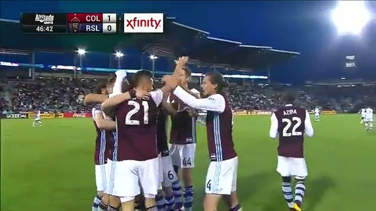 Jermaine Jones Goal - Colorado Rapids 1-0 Real Salt Lake - 07-05-2016 MLS