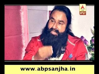 下载视频: Dera Sacha Sauda Chief Gurmeet Ram Rahim on ABP Sanjha