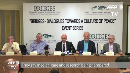 Nobel laureates call for easing N Korea sanctions