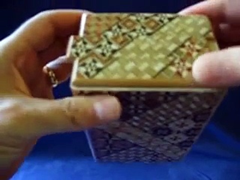 5 Sun 13 Step Yosegi Japanese Secret Puzzle Box by www.PuzzleBoxWorld.Com