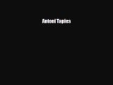 [PDF] Antoni Tapies Read Online