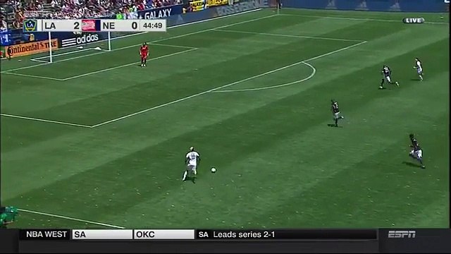 Robbie Keane 2nd Goal - LA Galaxy 3-0 New England Revolution - MLS - 08-05-2016 MLS