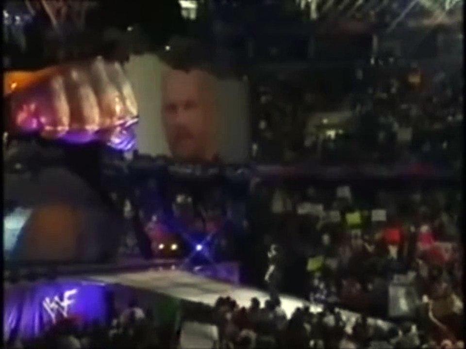 Scott Hall interrupts Stone cold