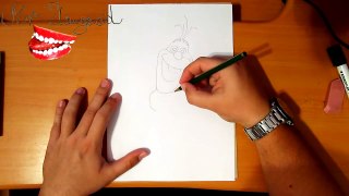 How to Draw OLAF from Frozen for kids Easy and color | The Snowman | SPEED DRAWING