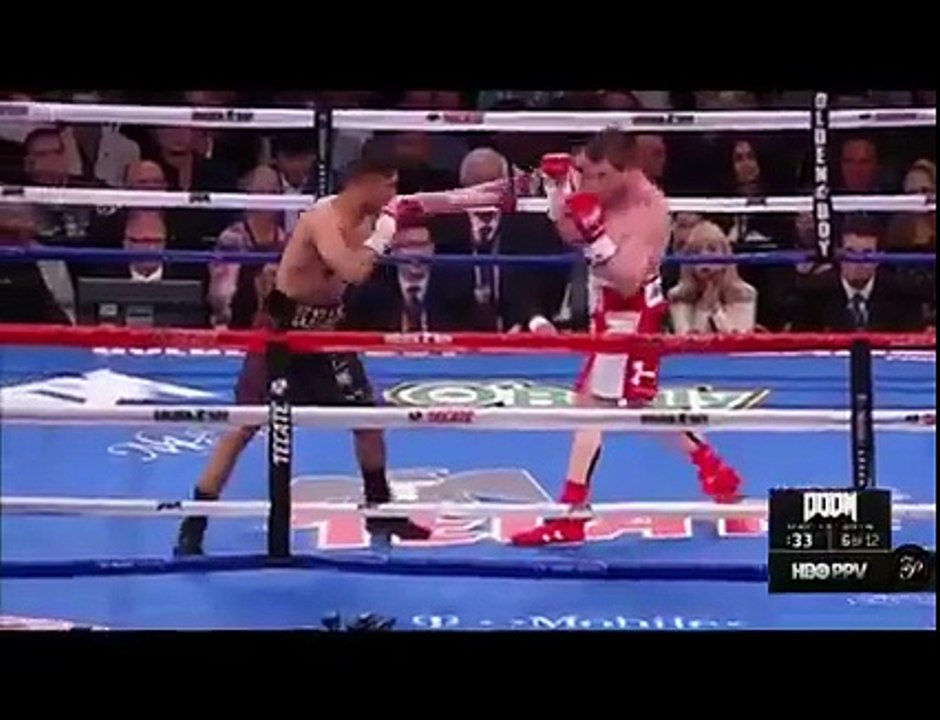 Amir Khan Knockout by Canelo Alvarez Won WBC middleweight title - WebCricTv