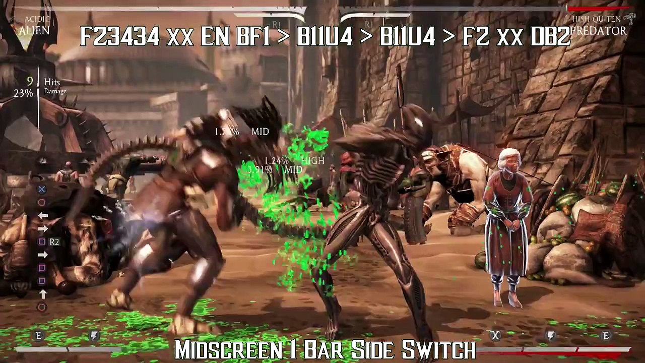 MKXL Acidic Alien Combo Guide