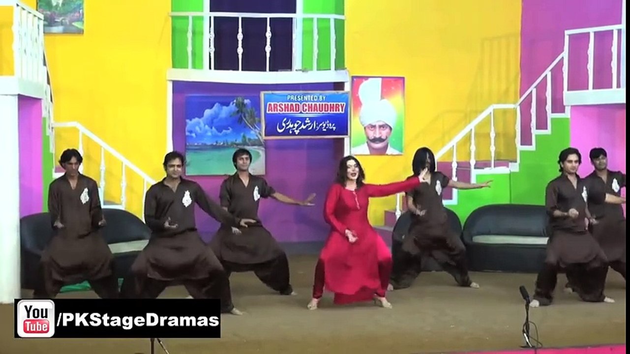 KHUSHBOO 2015 PUNJABI STAGE MUJRA - PAKISTANI MUJRA DANCE