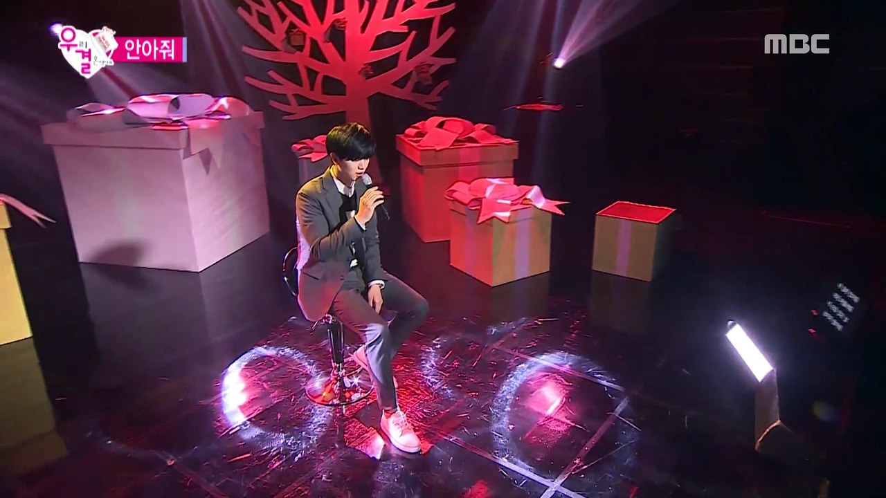 Sungjae & Joy 성재♥조이 미공개컷 - SungJae's song 'hug me'