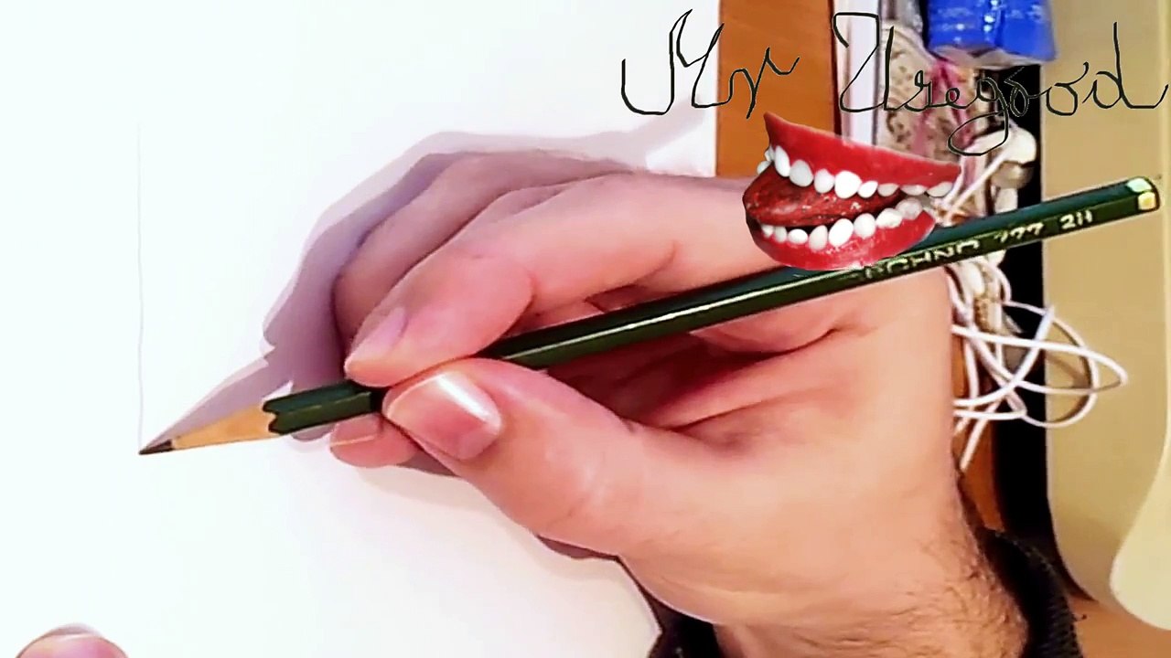 How to Draw a CUBE for Kids Step by Step Easy, in 3D with Pencil on paper