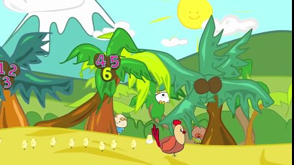 Numbers Song - Counting From 1 - 10 - The Singing Walrus - English for children YL _ ESL _ EFL