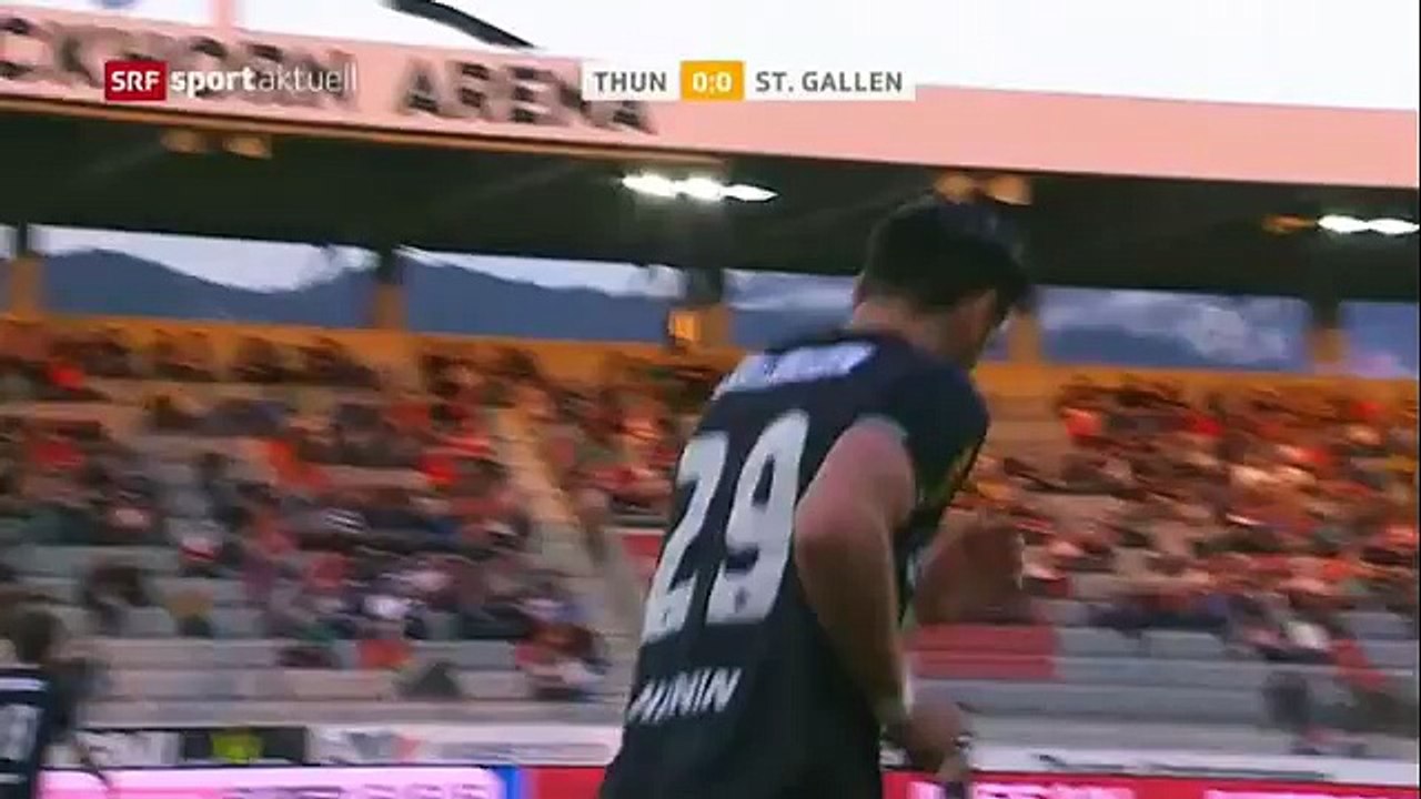 FC Thun 2:2 St Gallen 07.05.16 (32.Runde 2015/16)