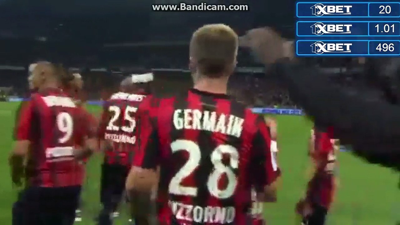 Valère Germain Goal HD - Nice 1-0 Saint-Étienne - 07.05.2016 HD