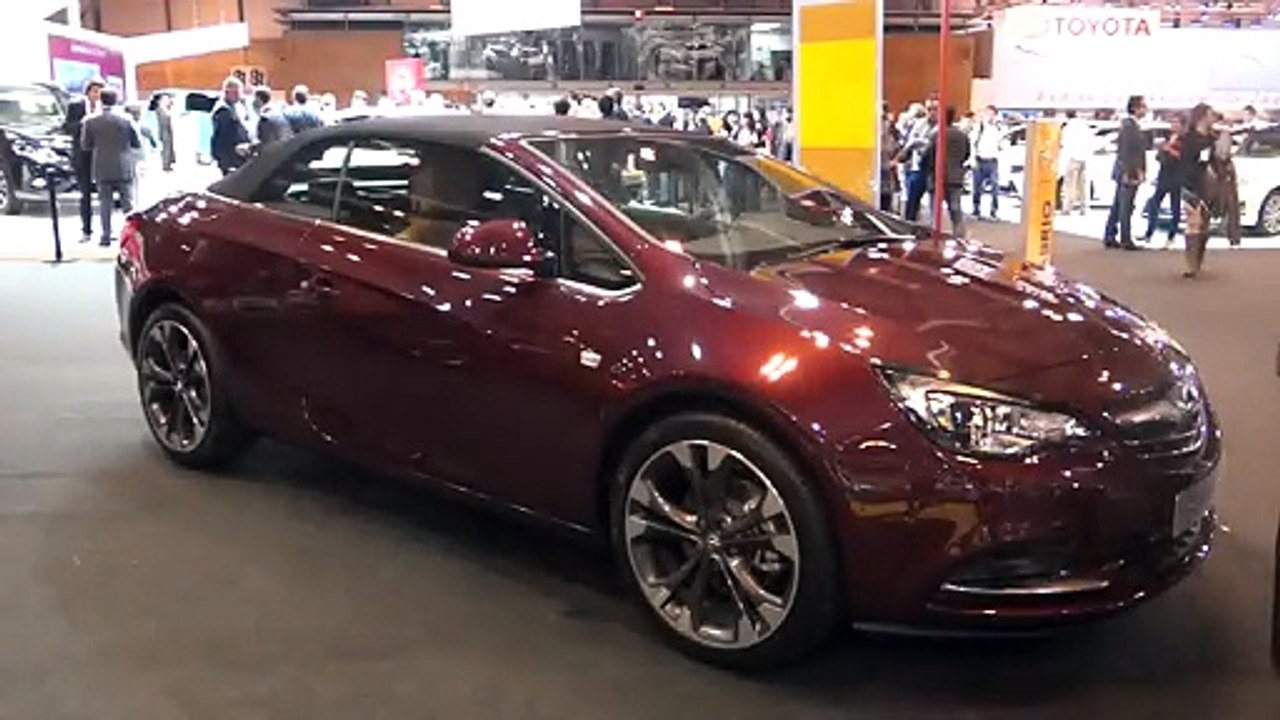2014 Opel Cabrio Excellence at Madrid Motor Show 2014 - Video Dailymotion