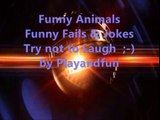 FUNNY ANIMALS VIDEOS FAILS & JOKES BEST OF TRY NOT TO LAUGH ;-)