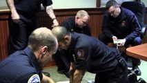 Bend Fire paramedics simulate high performance CPR