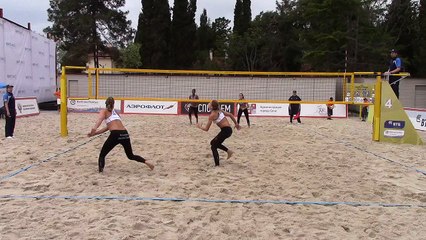 1 LJ vs NED 1-2 van der Vlist/van Gestel (21-18, 12-21, 12-15)