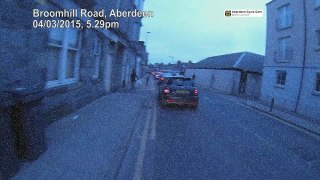 SP57VOA Cant wait: Has to text and drive at the same time! Broomhill Road, Aberdeen