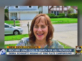 Crews search for a second day for missing ASU professor
