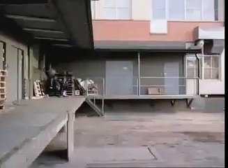 The last delivery of the day goes about like this...