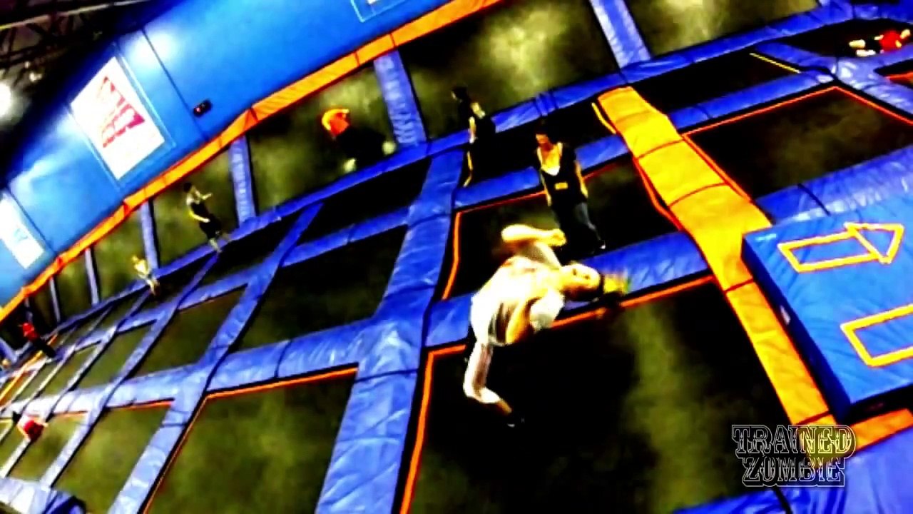 Sky Zone Extreme Sport Indoor Trampoline Park Gym Columbus OH 2013 GoPro Hero 3
