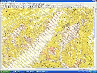 mesurer la distance et la surface apres georeferencement - arcGIS 10