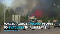 Massive Alberta wildfire may reach Saskatchewan