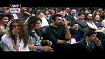 watch hamza ali abbasi and ahmed ali butt fun on stage in award show