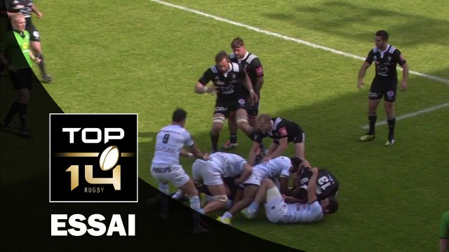 TOP 14 – Brive - Racing 92 : 33-27 Essai 1 Marc ANDREU (RAC) – J23 – Saison 2015-2016