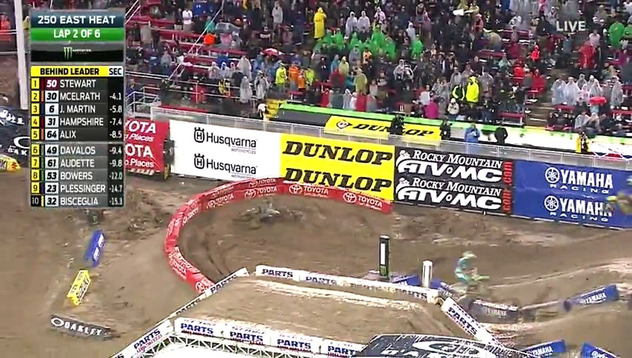 2016 Las Vegas Supercross 250 East Heat 2 - Monster Energy Supercross Round 17 HD