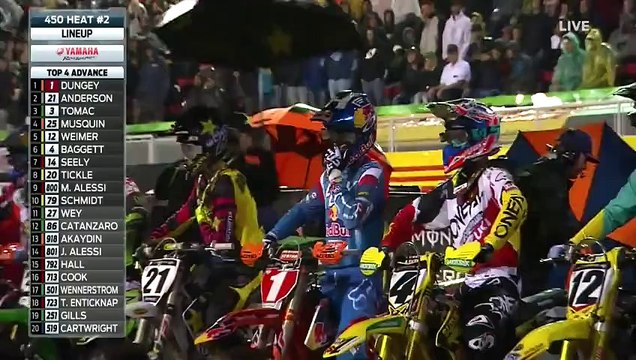 2016 Las Vegas Supercross 450 Heat 2 - Monster Energy Supercross Round 17 HD