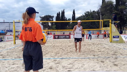 7 POL vs RK 1-2 Kadziola/Szalankiewicz (15-21, 21-18, 11-15)