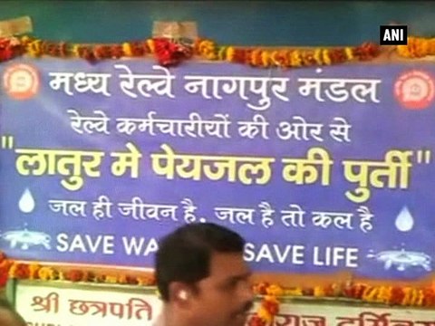 Central Railway sends 15,000 litres of water to drought-hit Latur