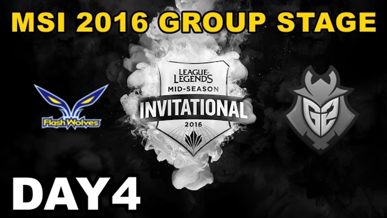 (LOL)FW vs G2 Highlight (MSI 2016 季中邀請賽)Day4