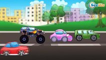Car Cartoons. Monster Truck. Tow Truck & Car Service. Racing Cars. Trucks for kids. Episode 79