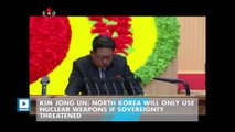 Kim Jong Un: North Korea will only use nuclear weapons if sovereignty threatened