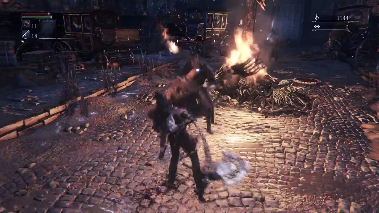 No Leveling Walkthrough (Level 4) BLOODBORNE Pt 1