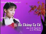 BA THANG TẠ TỪ - Karaoke - Phi Nhung.