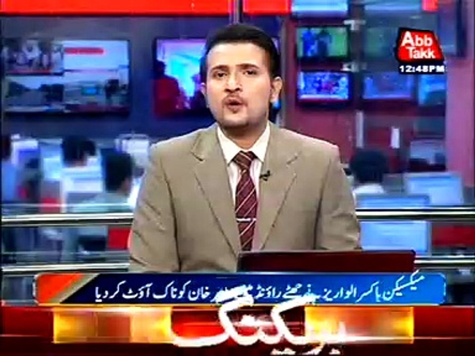 Mexican boxer Canelo Knock out Amir Khan in WBC middle weight title