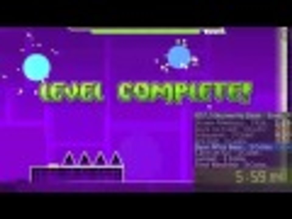 Geometry Dash: Levels 1-8 All Coins 12:05.74 [DOUBLE WR]