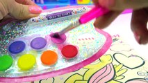 My Little Pony Paintfolio Watercolor MLP Water Color Paint Art Poster Book - Cookieswirlc Video