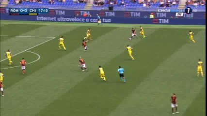 Radja Nainggolan Goal HD - AS Roma 1-0 Chievo - 08-05-2015