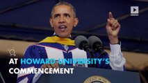 Obama delivers Howard University commencement address