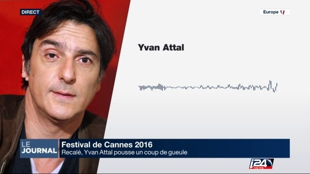 Le coup de gueule d'Yvan Attal contre le Festival de Cannes