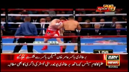 Canelo Álvarez knocks out Khan and eyes Gennady Golovkin fight